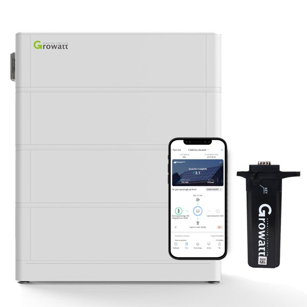 Growatt ARK 5.12 kWh Hochvolt-Solarspeicher-Set für Growatt MIN XH Serie