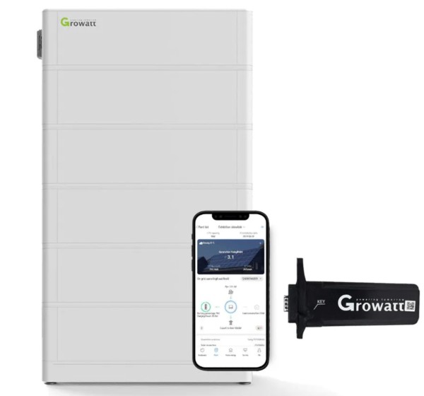 Growatt ARK 12.8kWh Set Hochvolt Solarspeicher für Growatt MIN MOD XH Serie 3-phasig